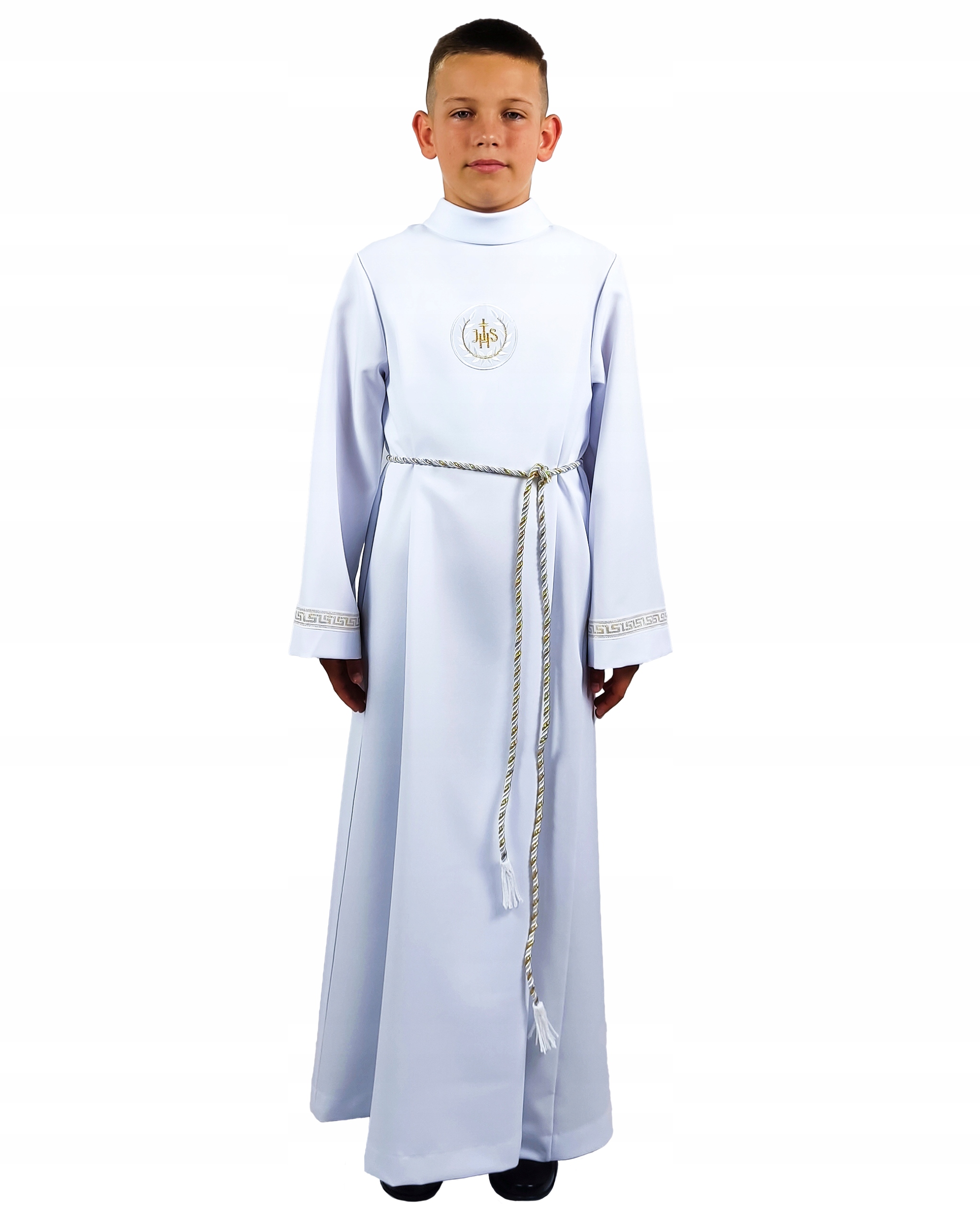 Alba komunijna UNISEX - dla chłopca i dla dziewczynki - szyta na miarę