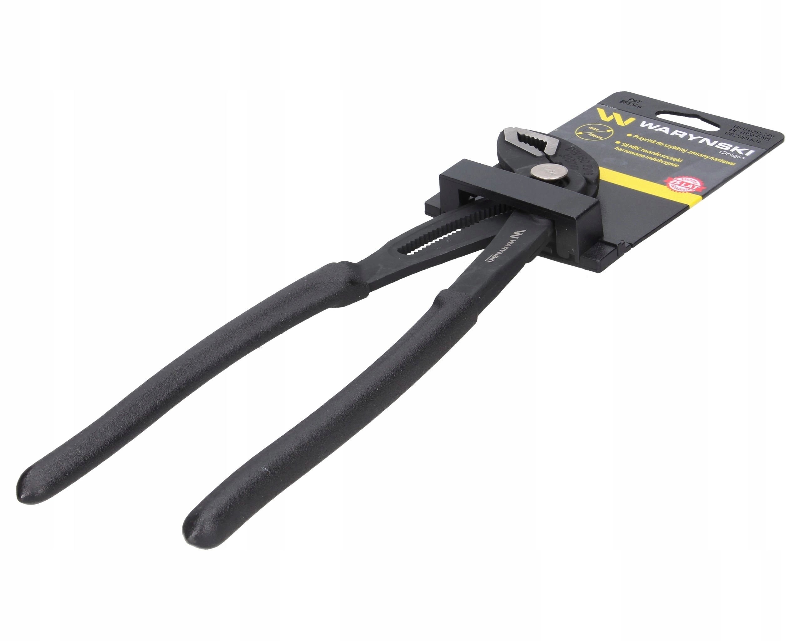 Rychlonastavitelné kleště na trubky 300 mm. rozsah čelistí 70 mm Waryński