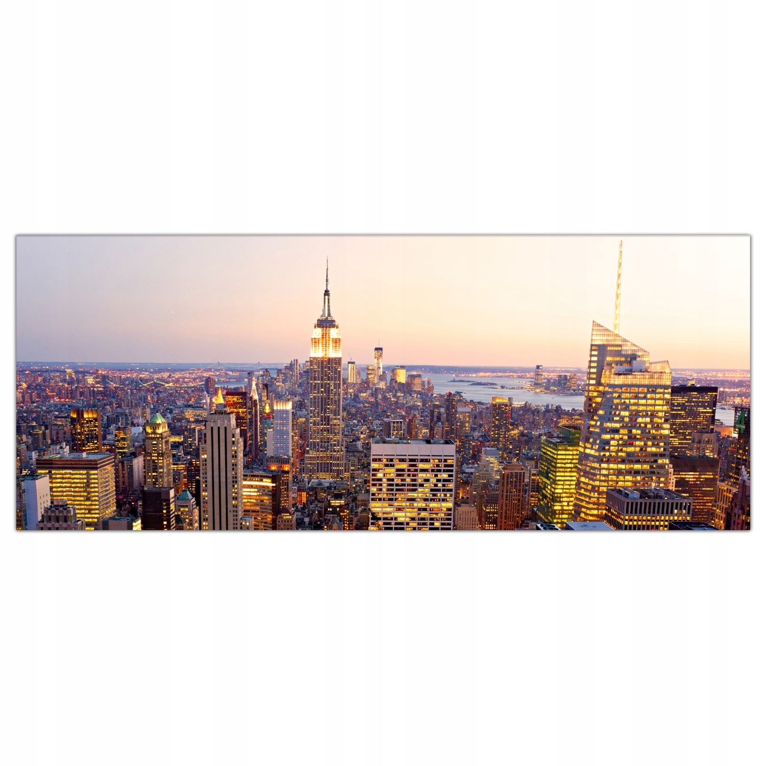 

Obraz Szklany Foto-obraz Manhattan Miasto 125x50