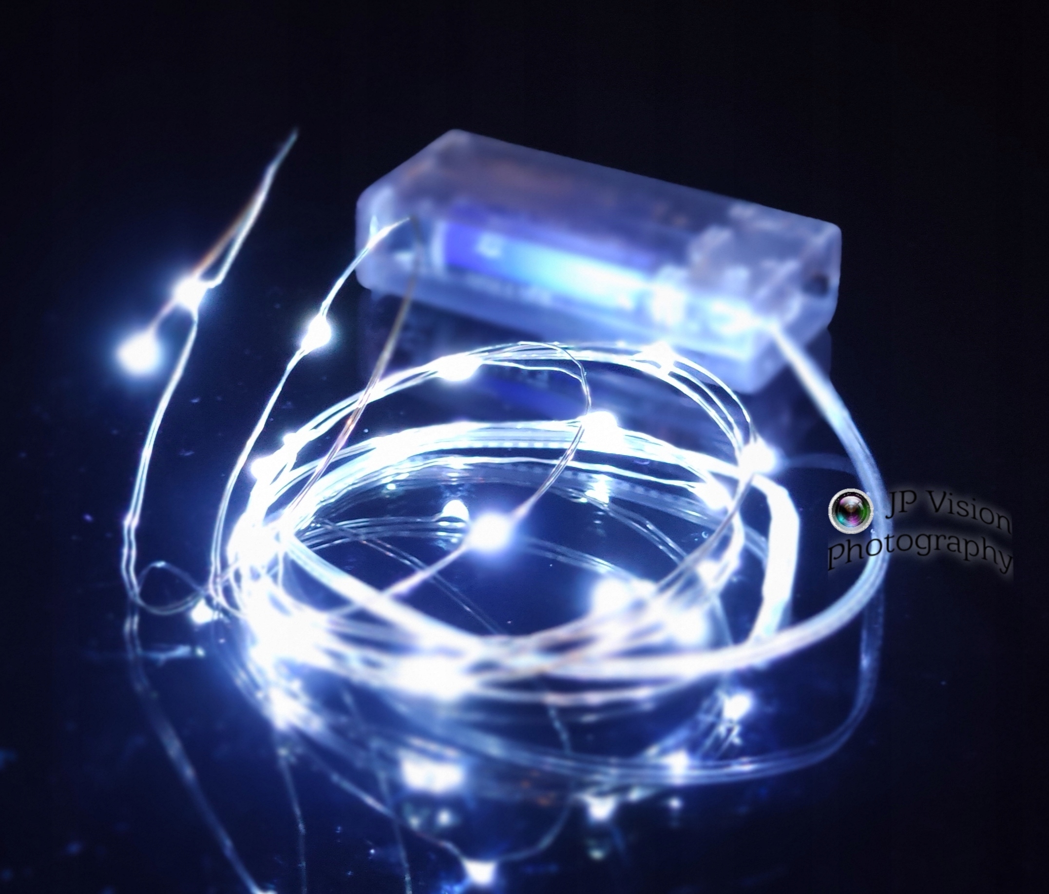 

Lampki Choinkowe 50 Led Na Druciku Biały Zimny 5m