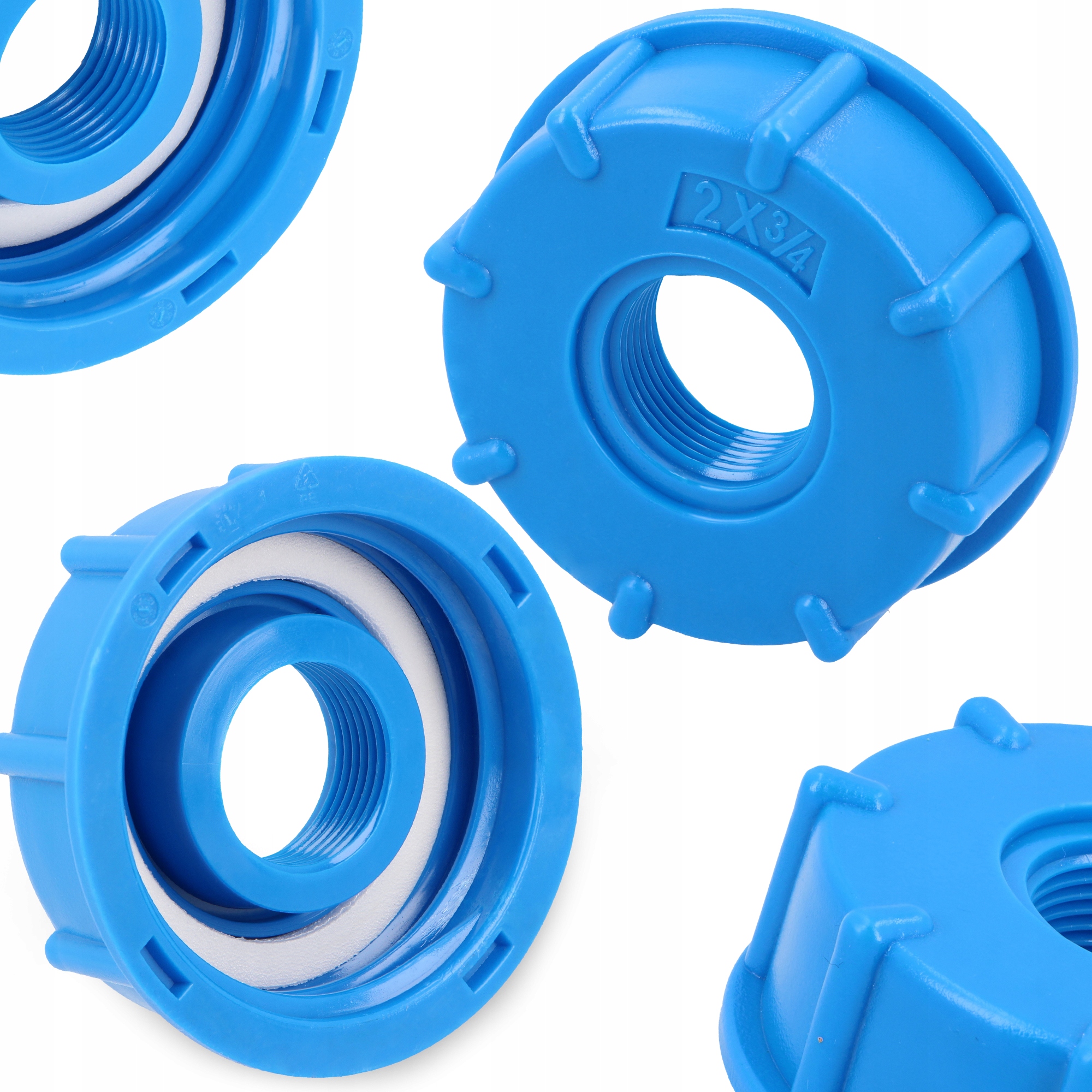 Złącze Przyłącze Zbiornika IBC MAUZERA S60x6 3/4 GW Nakrętka Korek Beczki Marka TRCR