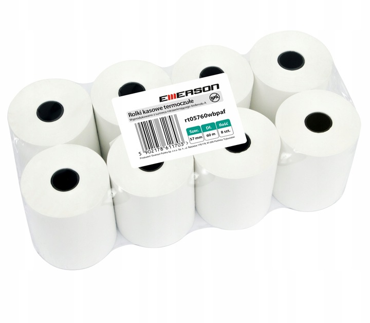 Rolka termiczna Emerson 57 x 60 m 8szt