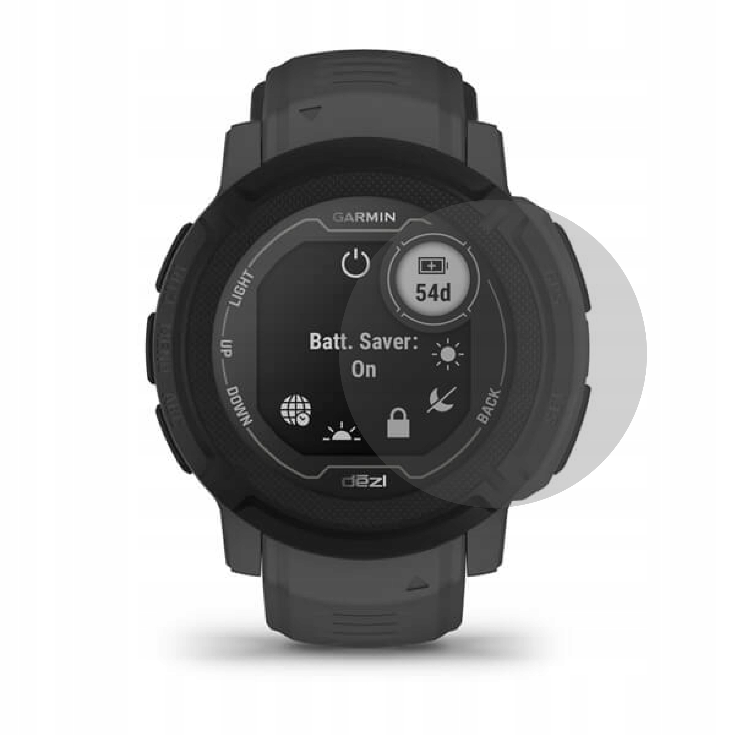 2 x Szkło do Garmin Instinct 2 / Instinct Tactical