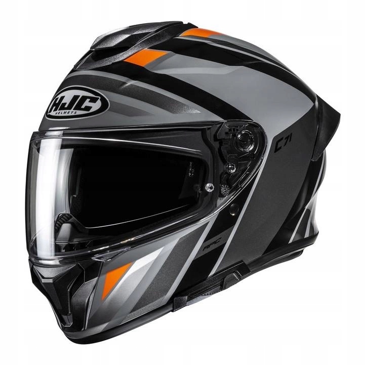 Motocyklová prilba Hjc C71 Faber Black/green čierna zelená Darčeky