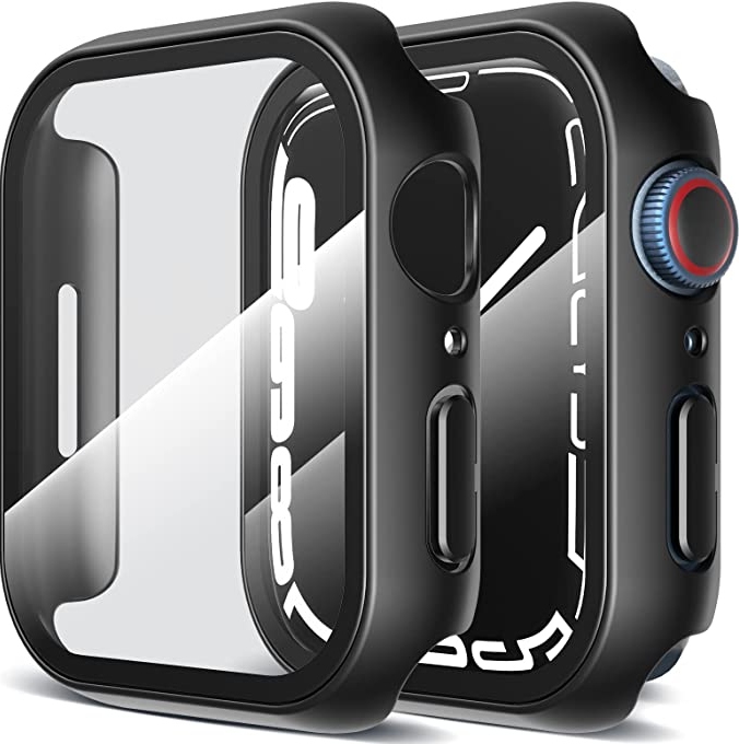 Lk Szkło Hartowane Case Do Apple Watch 7 45MM 2SZT Outlet Nowe!