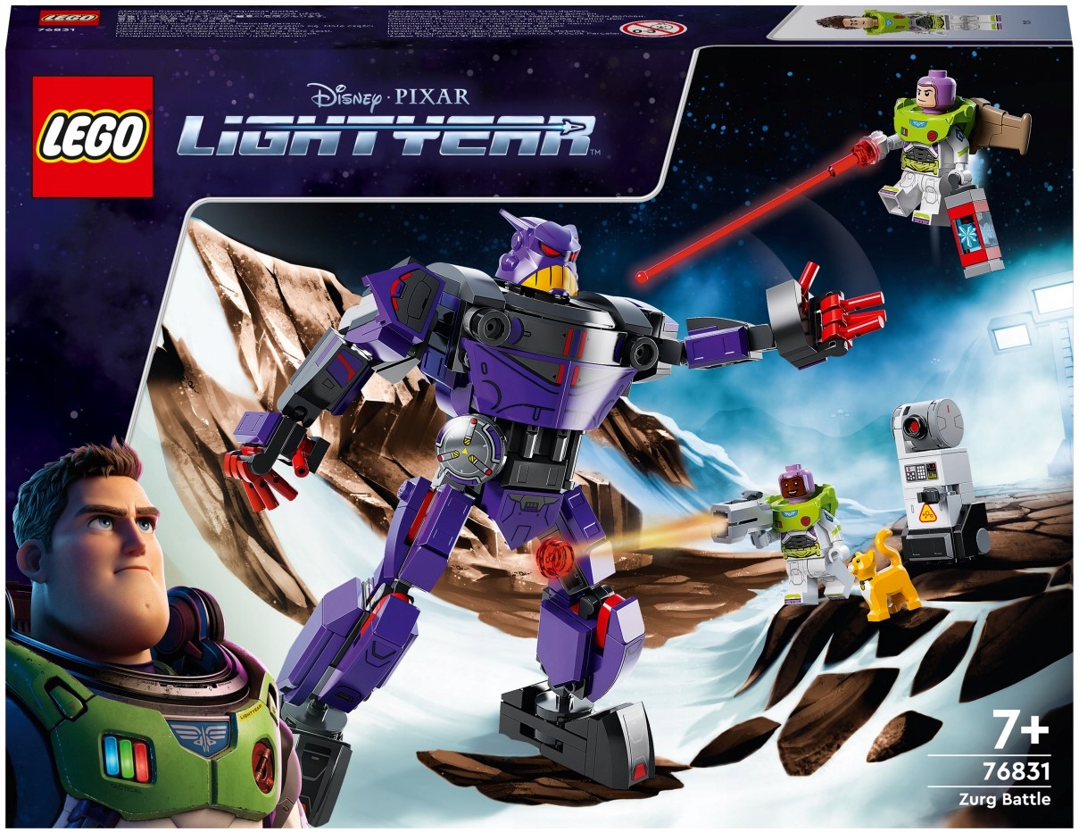 LEGO Disney Lightyear Starcie z Zurgiem 76831 7+
