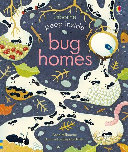 PEEP INSIDE BUG HOMES - Anna Milbourne [KSIĄŻKA]