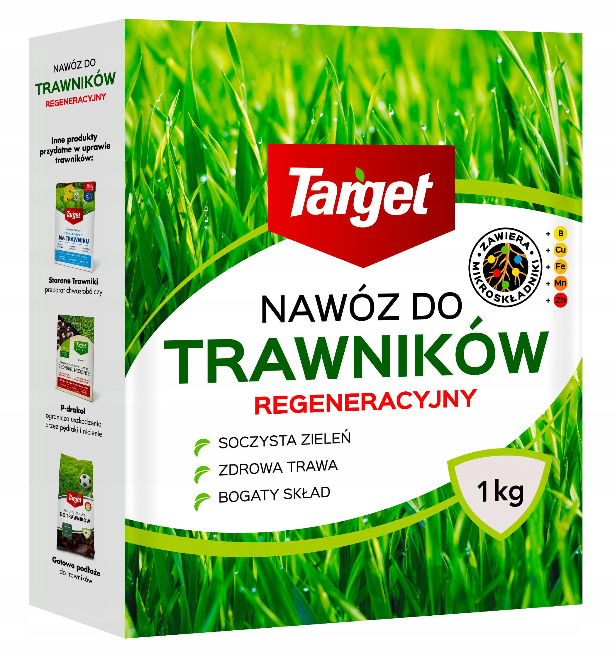 

Target Nawóz Do Trawników Regeneracyjny 1KG Mikro