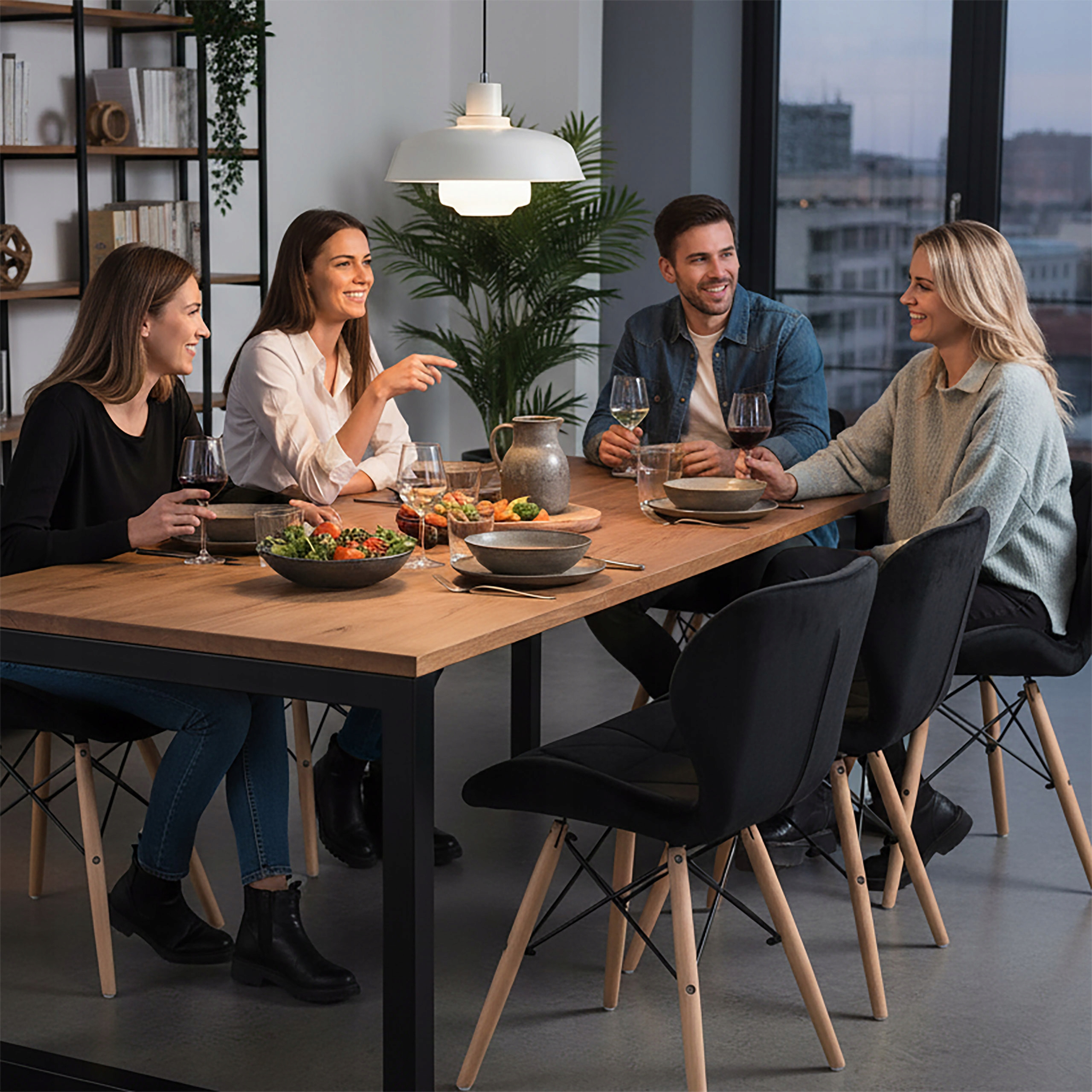 Čalouněné Křeslo Muret Velvet Černé Sametové Velurové Do Obývacího Pokoje Jídelny