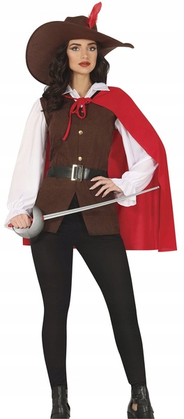 Kostým Paní Mušketýrka Převlek Karneval L