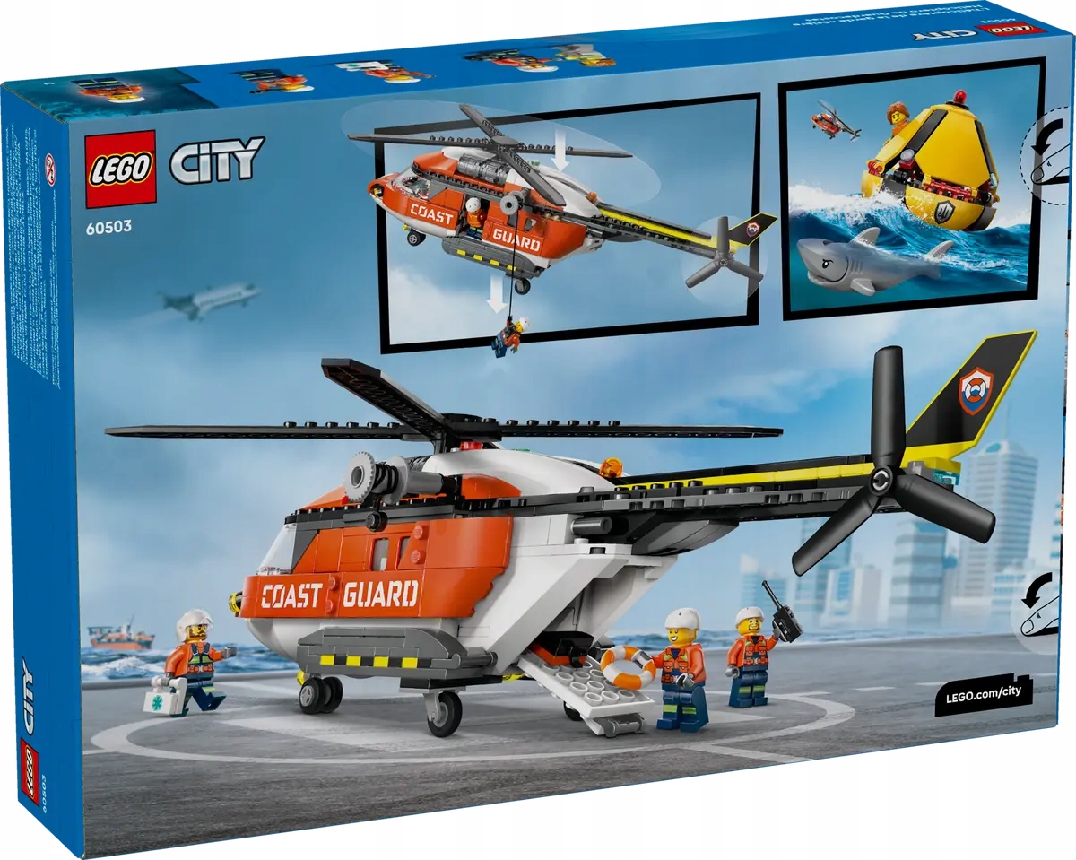 60503 Lego City Helikoptéra pobřežní stráže