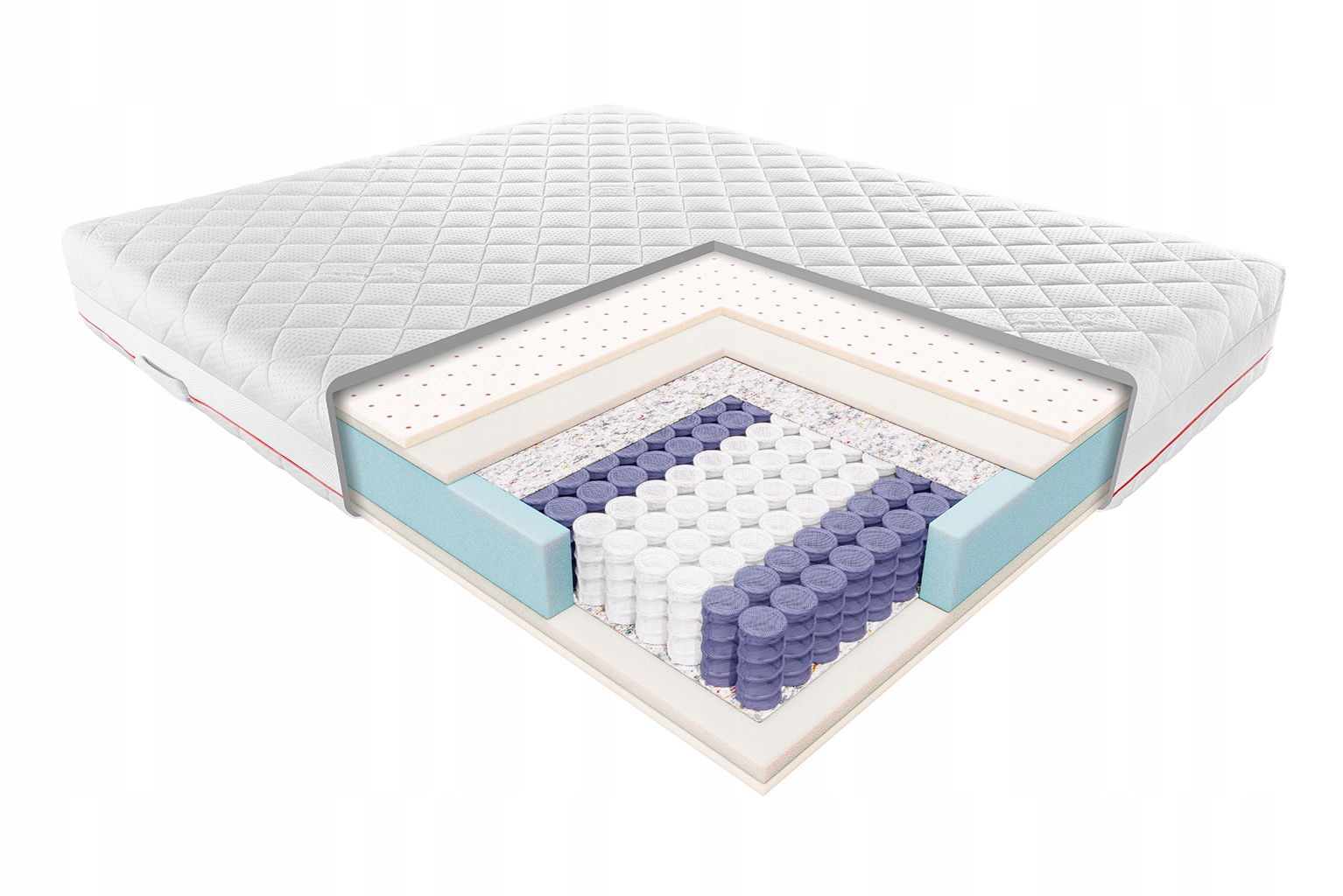 Materac kieszeniowy CORA JANPOL 160x200 Kod producenta MAT-CRA-16002000220-PRTV