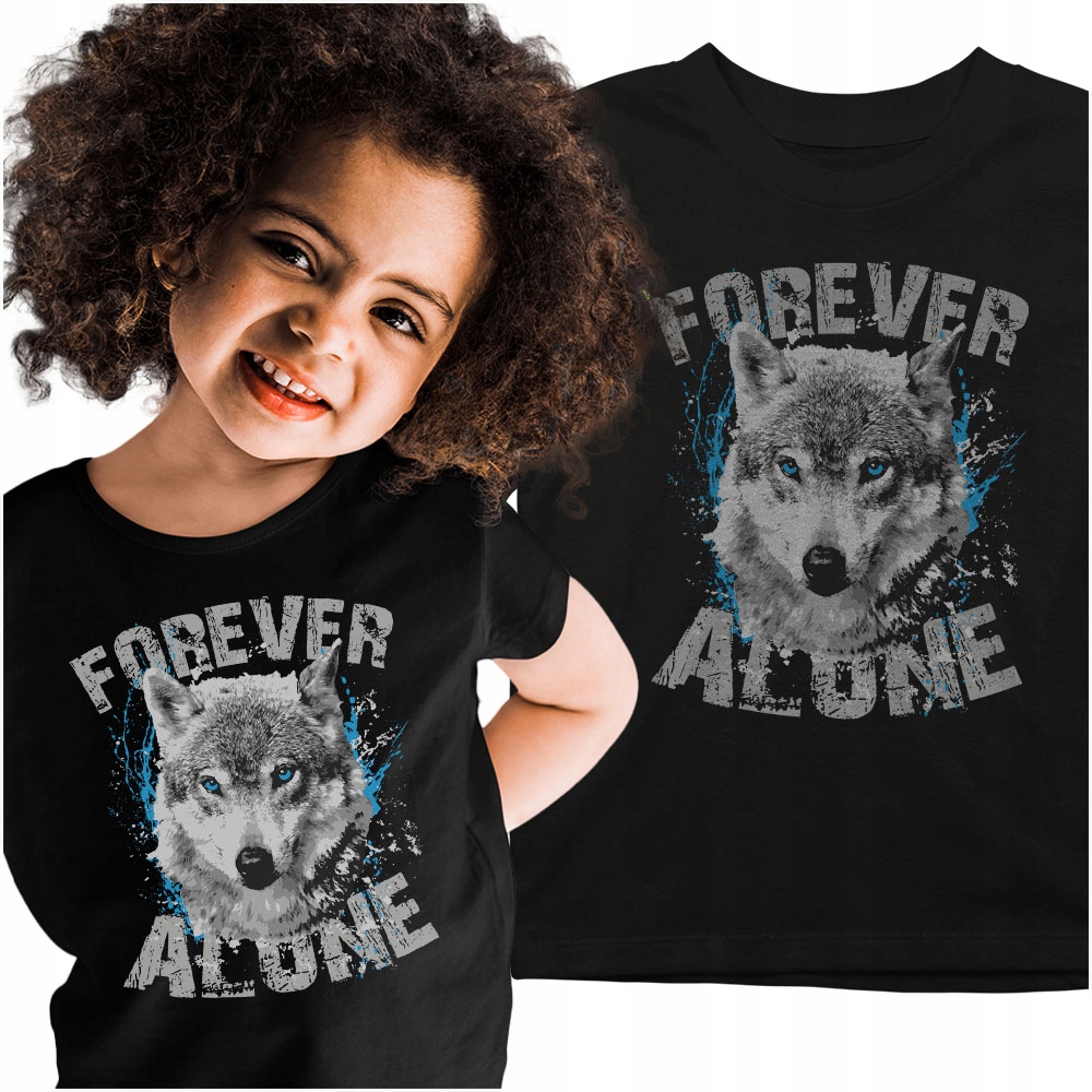 

Bluzka Forever Alone Wilkiem Wolf 122