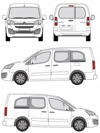 KOSZ PLATFORMA DACHOWA FIRRAK CITROEN BERLINGO PEUGEOT PARTNER 08-18 długi Waga produktu z opakowaniem jednostkowym 30 kg