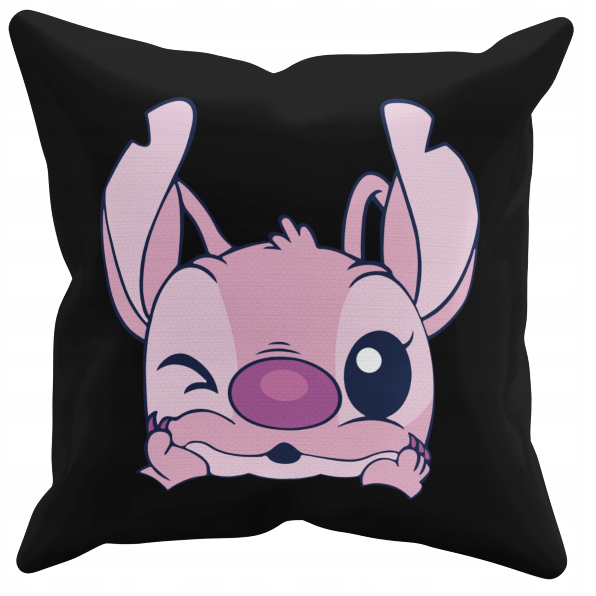 POSZEWKA NA PODUSZKĘ JAŚKA DO PRZEDSZKOLA STICZ ANGEL SŁODZIAK+ IMIĘ GRATIS Kolor dominujący czerń