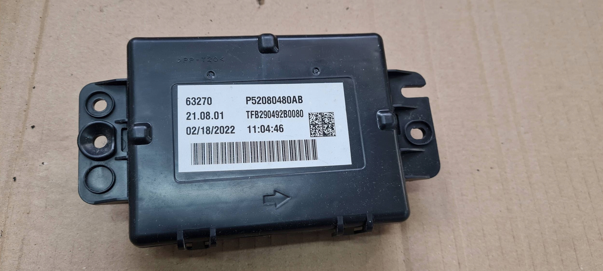 Chrysler Pacifica 2022 Module Unité de contrôle MODULE 3.6 52080480AB