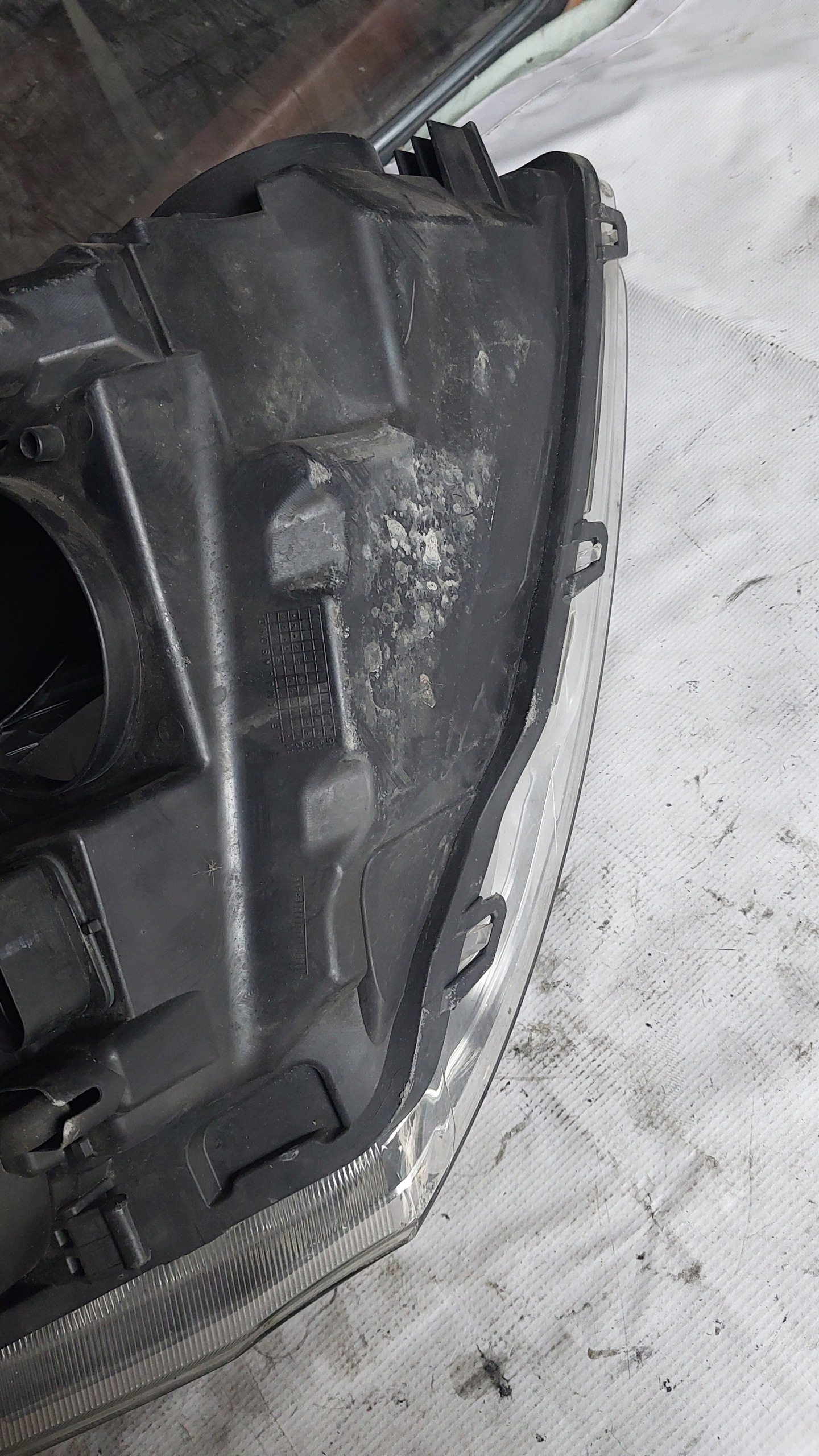 light left front front FORD TRANSIT CUSTOM 12-17 lens REFLEKTOR left