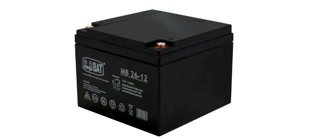 Akumulátor Vrla Mb 26-12 (175/166/125 mm) Mb 26-12