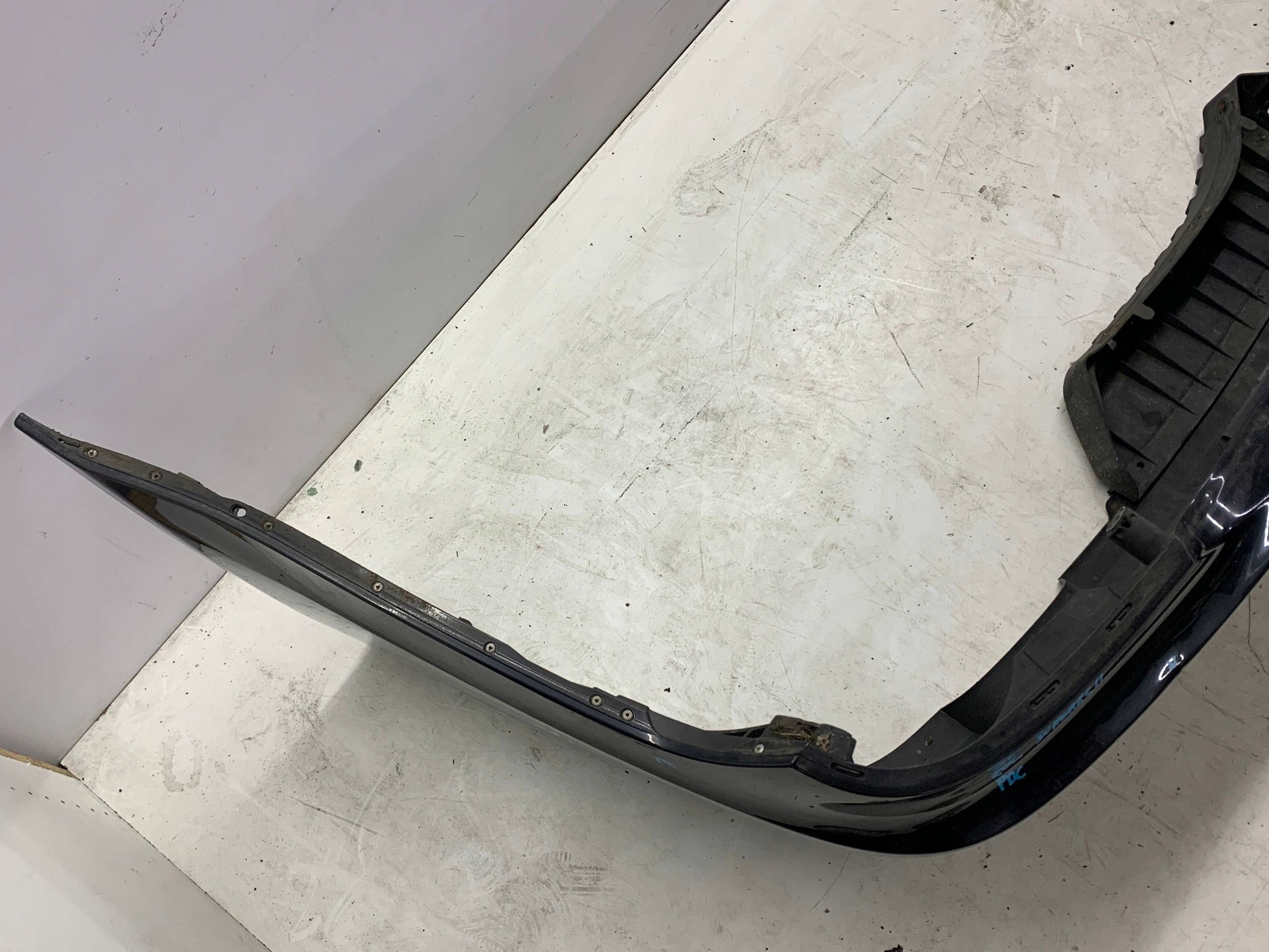 bumper rear part rear BMW E60 LIFT sedan (2003-2010) colour SCHWARZ 2