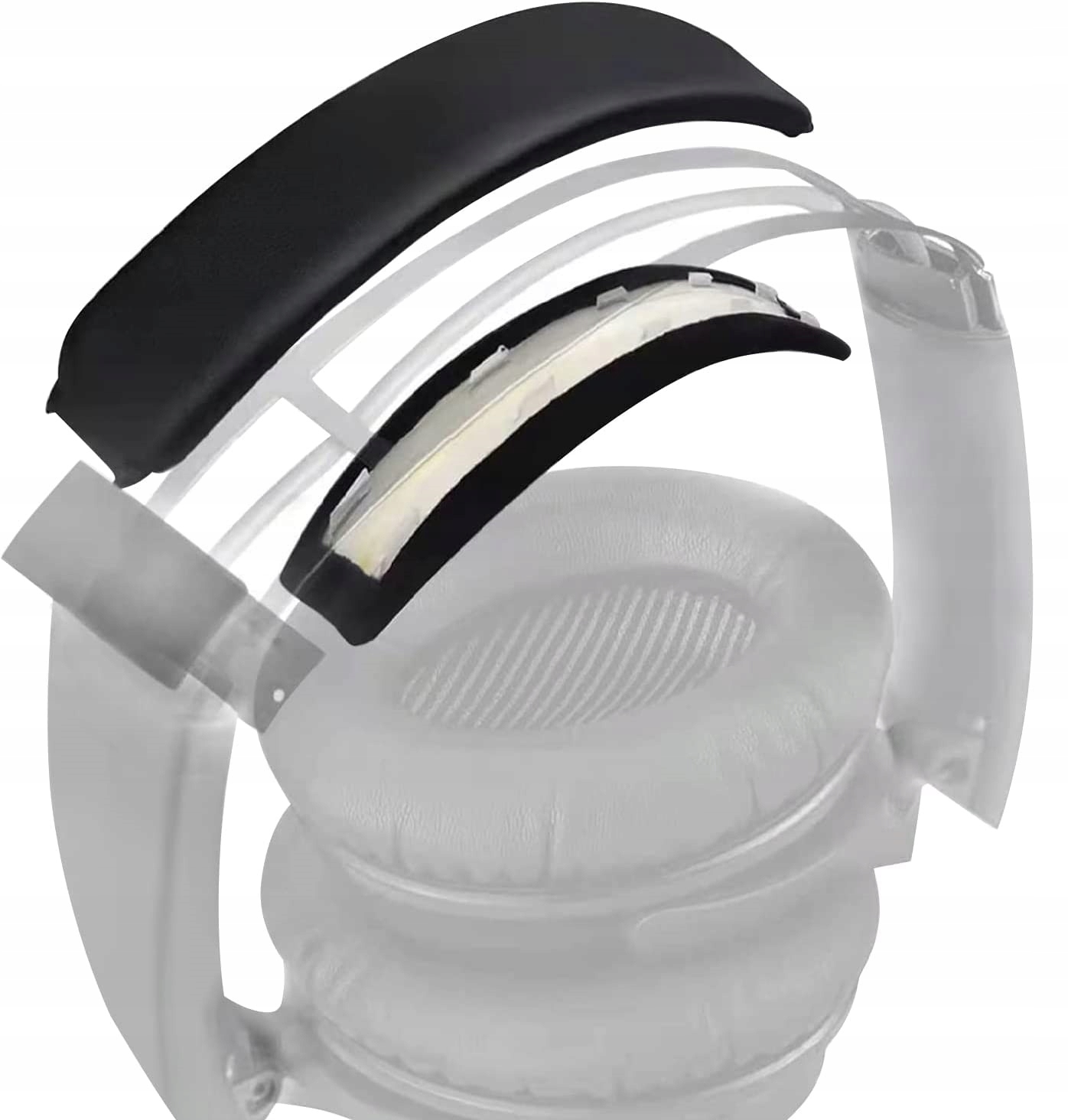 

Górna Gąbka Pałąk do Bose QC25 QC35 QC35 II