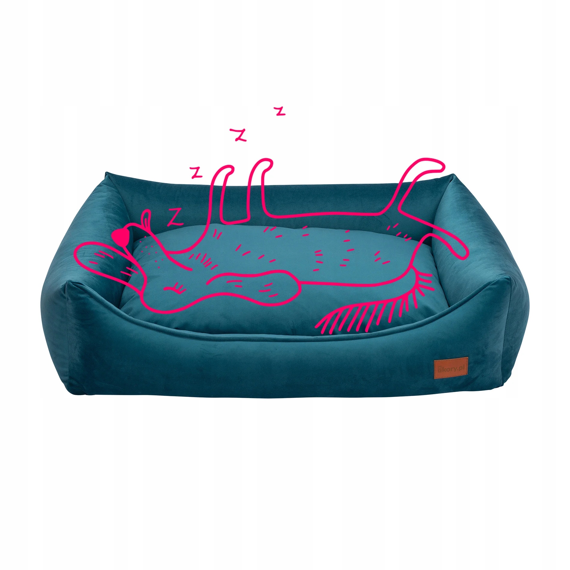 

Legowisko dla psa Kanapa Sofa Posłanie 70x55x18cm