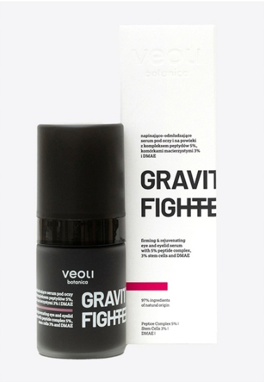 Veoli Gravity Fighter napínací a omlazující sérum na oči a oční víčka 15 ml