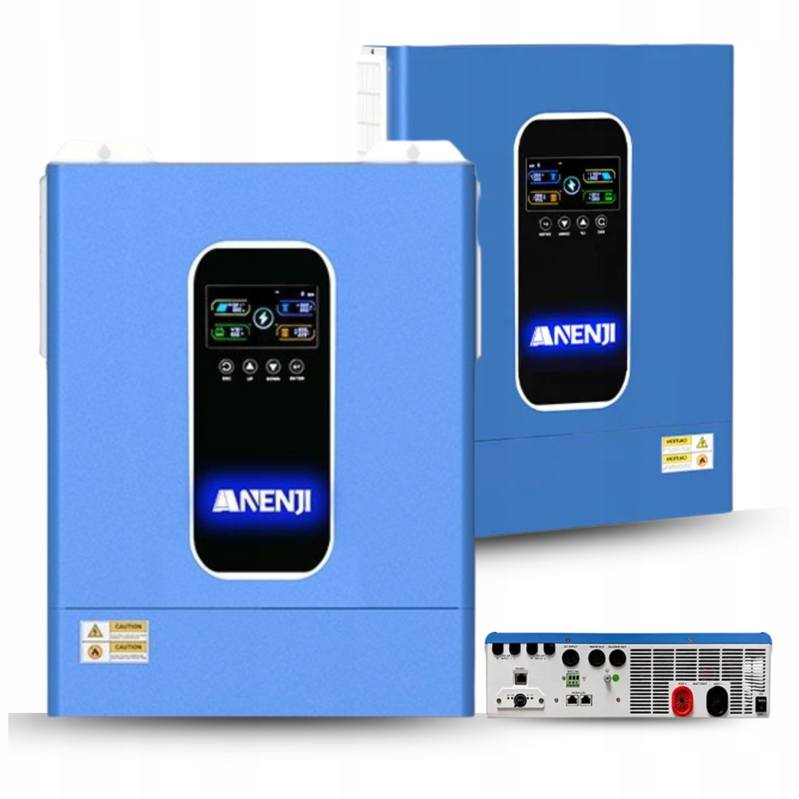 Hybridní měnič Anenji 11Kw 48V Paralelní provoz 2x Mppt Čistý Sinus