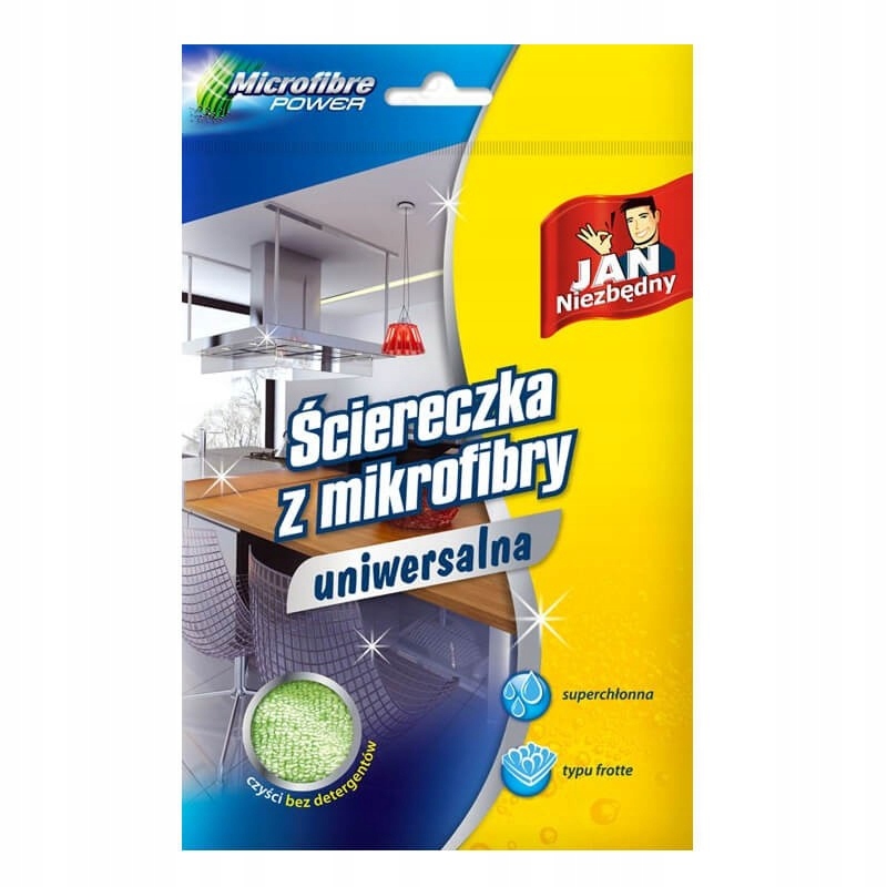 

Jan Niezbędny Ściereczka Uniwersalna Mikrofibra