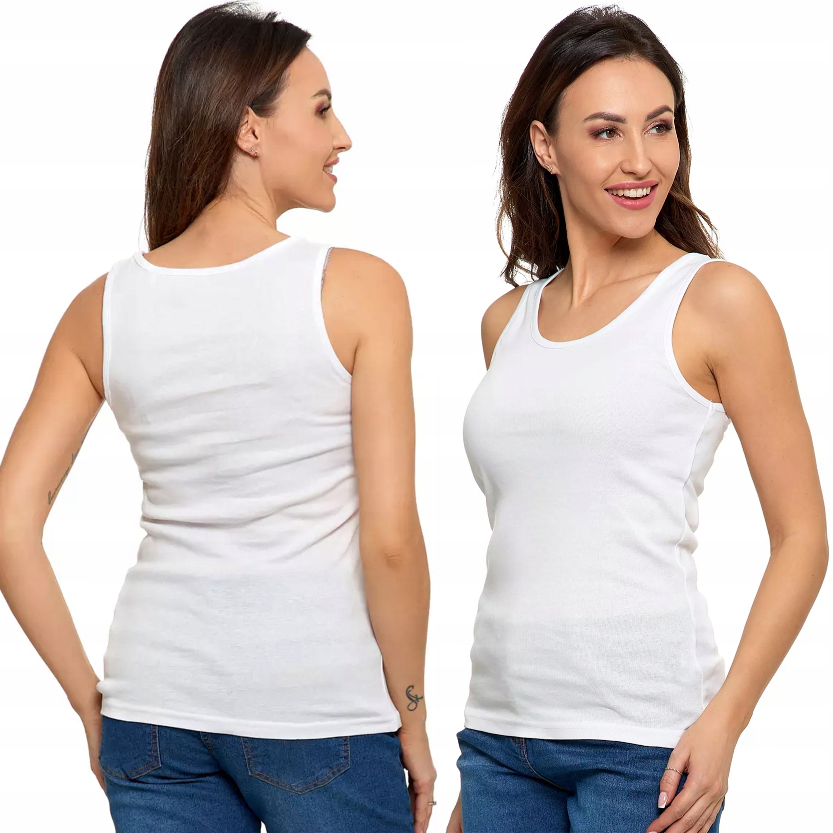 Dámské tričko na Ramínka Moraj tričko bez rukávů, bavlněné M