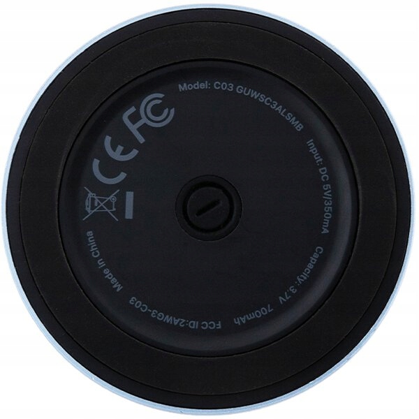 GUESS GŁOŚNIK BLUETOOTH GUWSC3ALSMB STAND MAGNETIC SCRIPT METAL NIEBIESKI Waga produktu z opakowaniem jednostkowym 0.2 kg