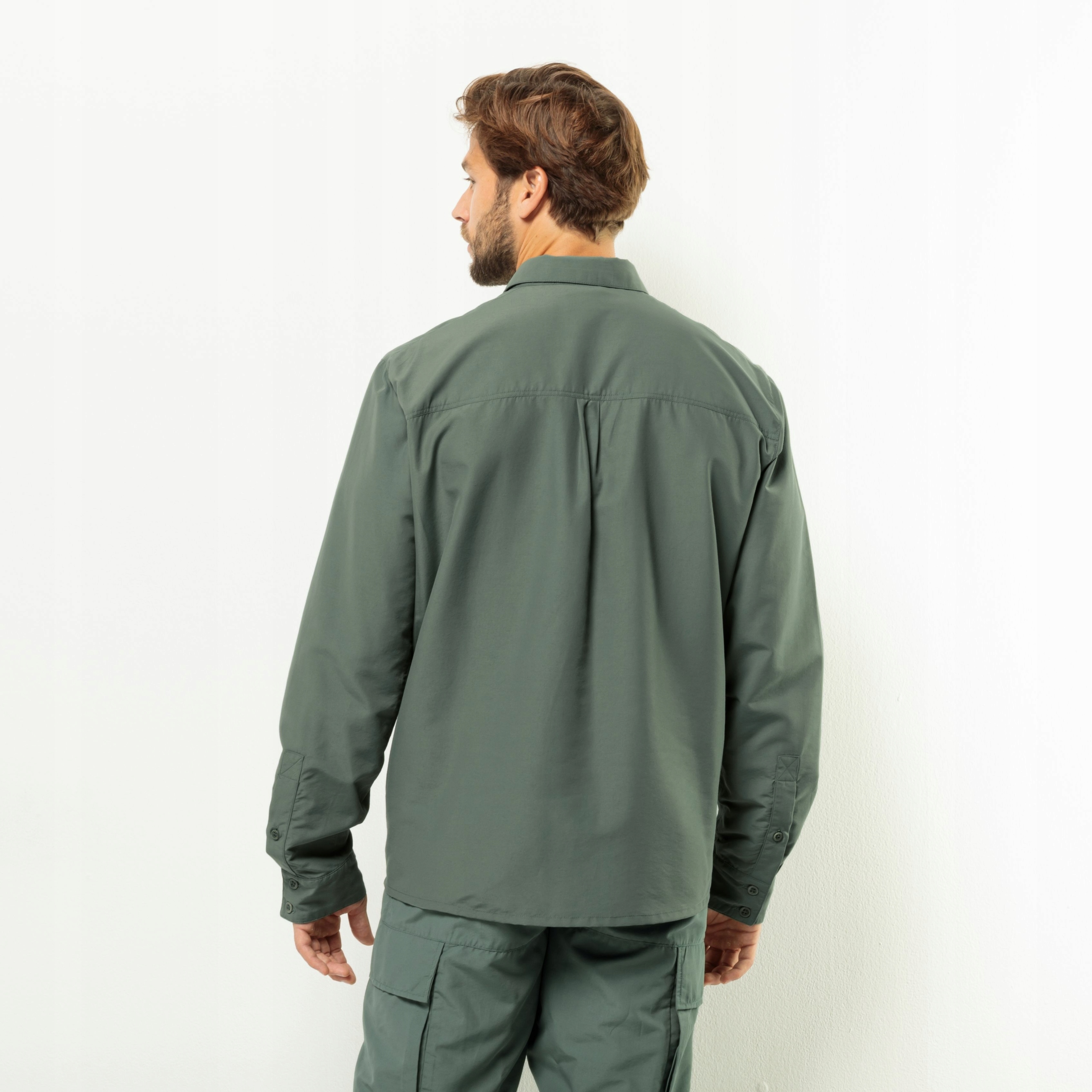 Męska koszula trekkingowa Jack Wolfskin BARRIER LS SHIRT M Rozmiar M
