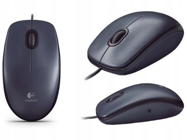 

Przewodowa Mysz optyczna Logitech M90 1000DPI Grey