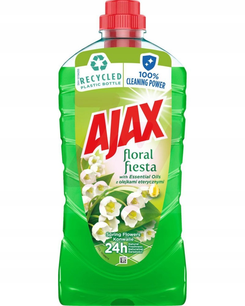 

Płyn Czyszczący Ajax 1L Zielony Konwalie