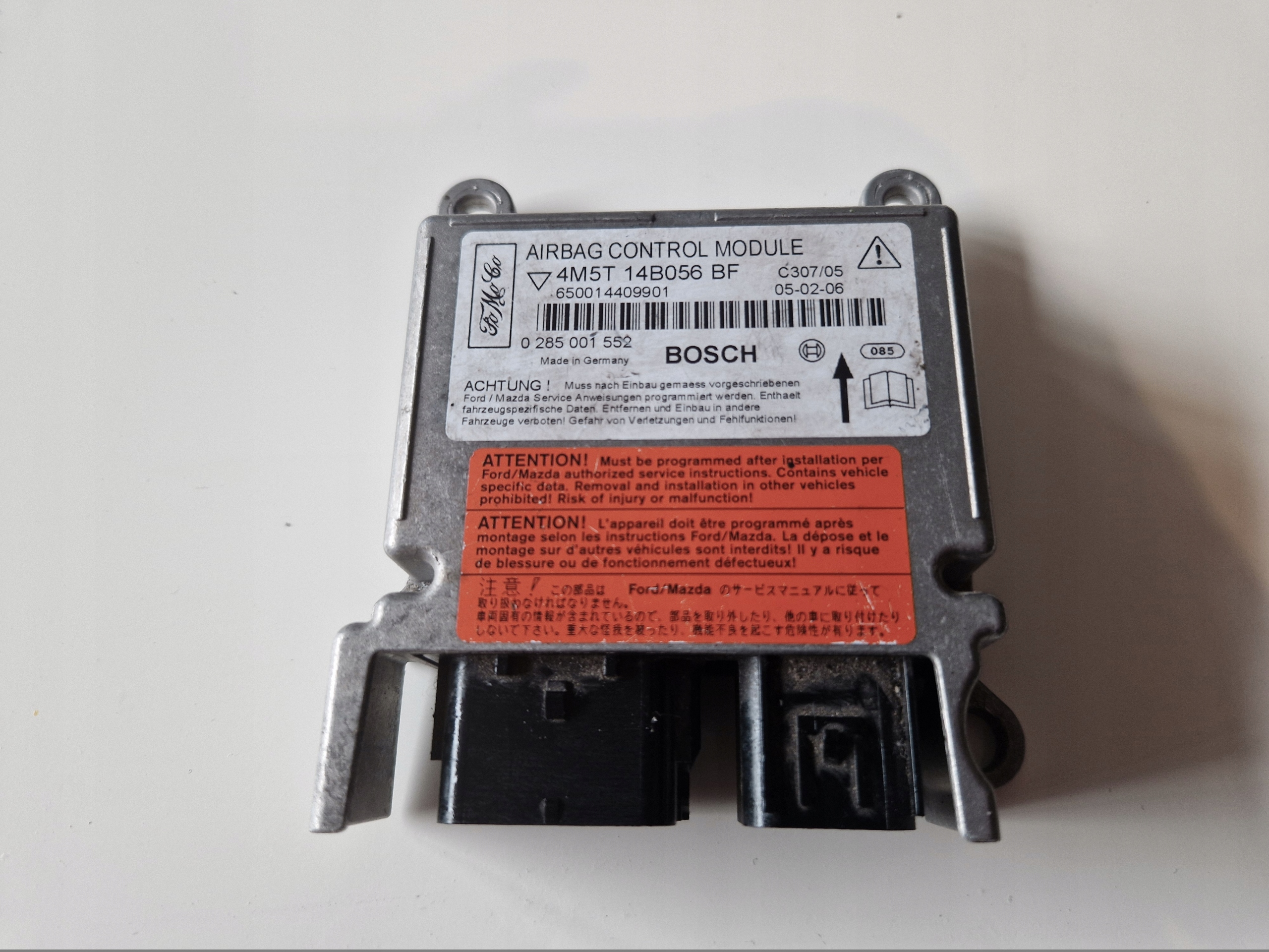 FORD FOCUS MK2 SENSOR modul airbag 4M5T-14B056-BF