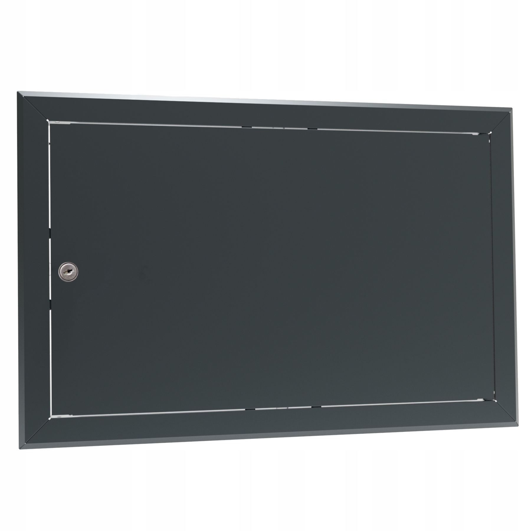Revizní Dvířka Kovová 40x30 Grafit RAL7016 Zámek zdravotně technické instalace (zti)
