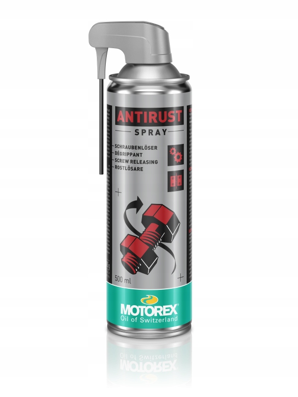 

Motorex Anti Rust Aerosol 500ml usuwający rdzę