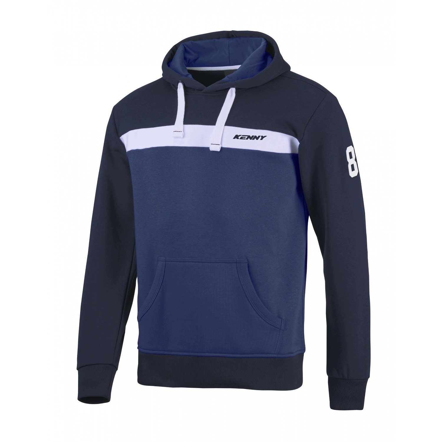 Kenny Racing Mikina S Kapucňou College Blue Modrá Farba Veľkosť M ()