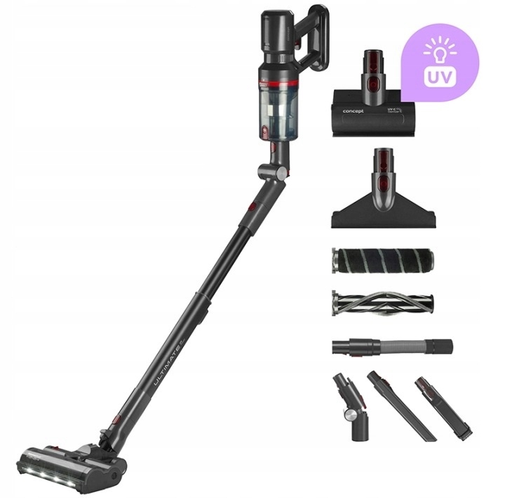 Tyčový vysavač Concept VP6150 500W 470 ml 3v1 teleskopická trubka