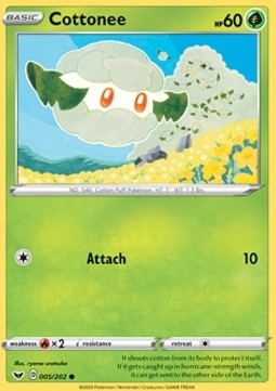 Karty Pokemon (ssh 5) Cottonee