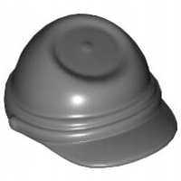 

Lego Czapka Kawalerzysta Kepi Ciemny Szary 30135