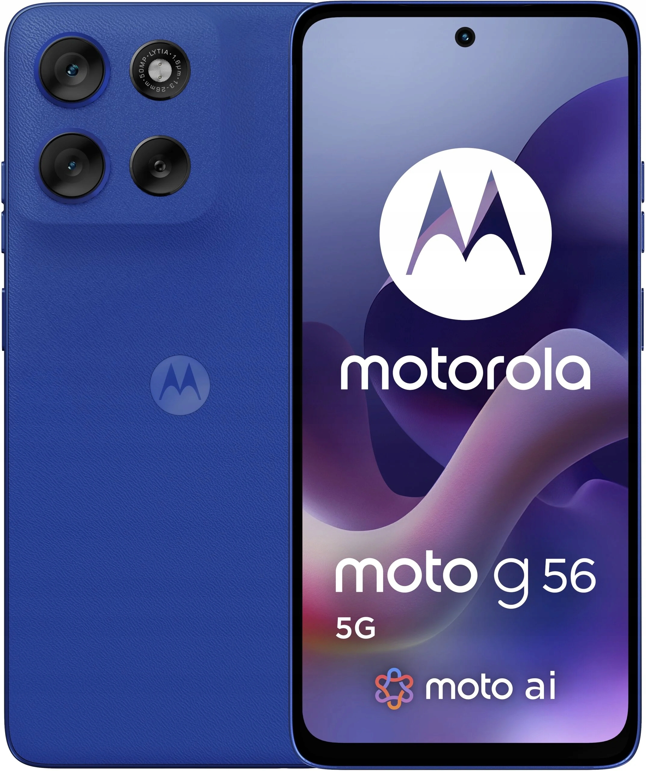 Smartfon Motorola moto g56 5G 8/256GB Dazzling Blue 120Hz