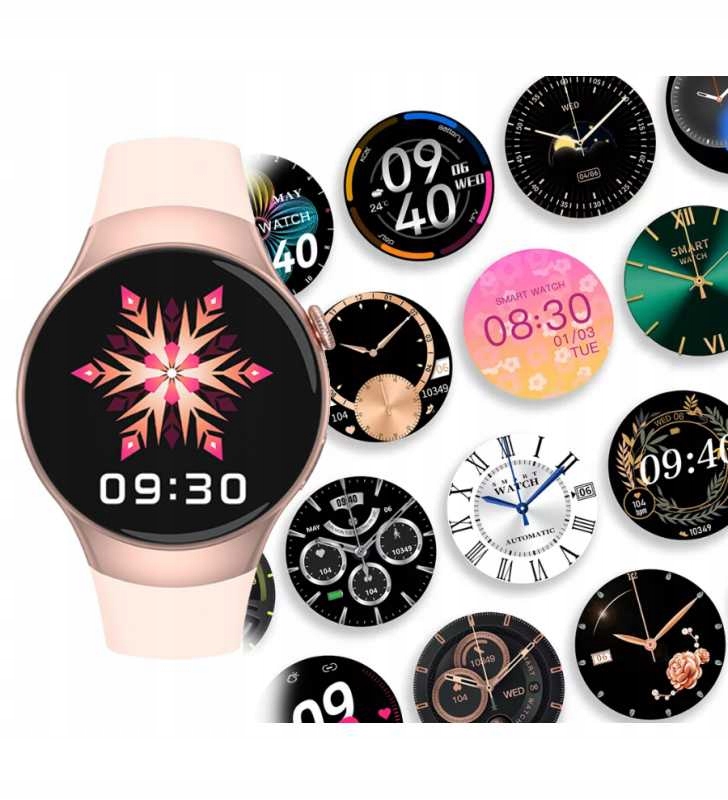Zegarek SMARTWATCH DAMSKI Rubicon ROZMOWY PULS SMS Komunikacja Bluetooth