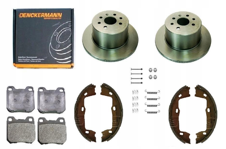 Kotouče Čelisti Opel Vectra B 4 Šrouby Zadní Sada
