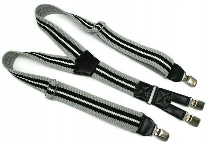 Męskie Polskie szelki do spodni na prezent kolory