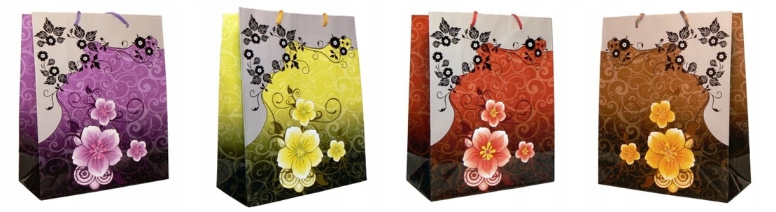 

Torebka prezentowa 26 x 32 cm ok. A4 12 szt.