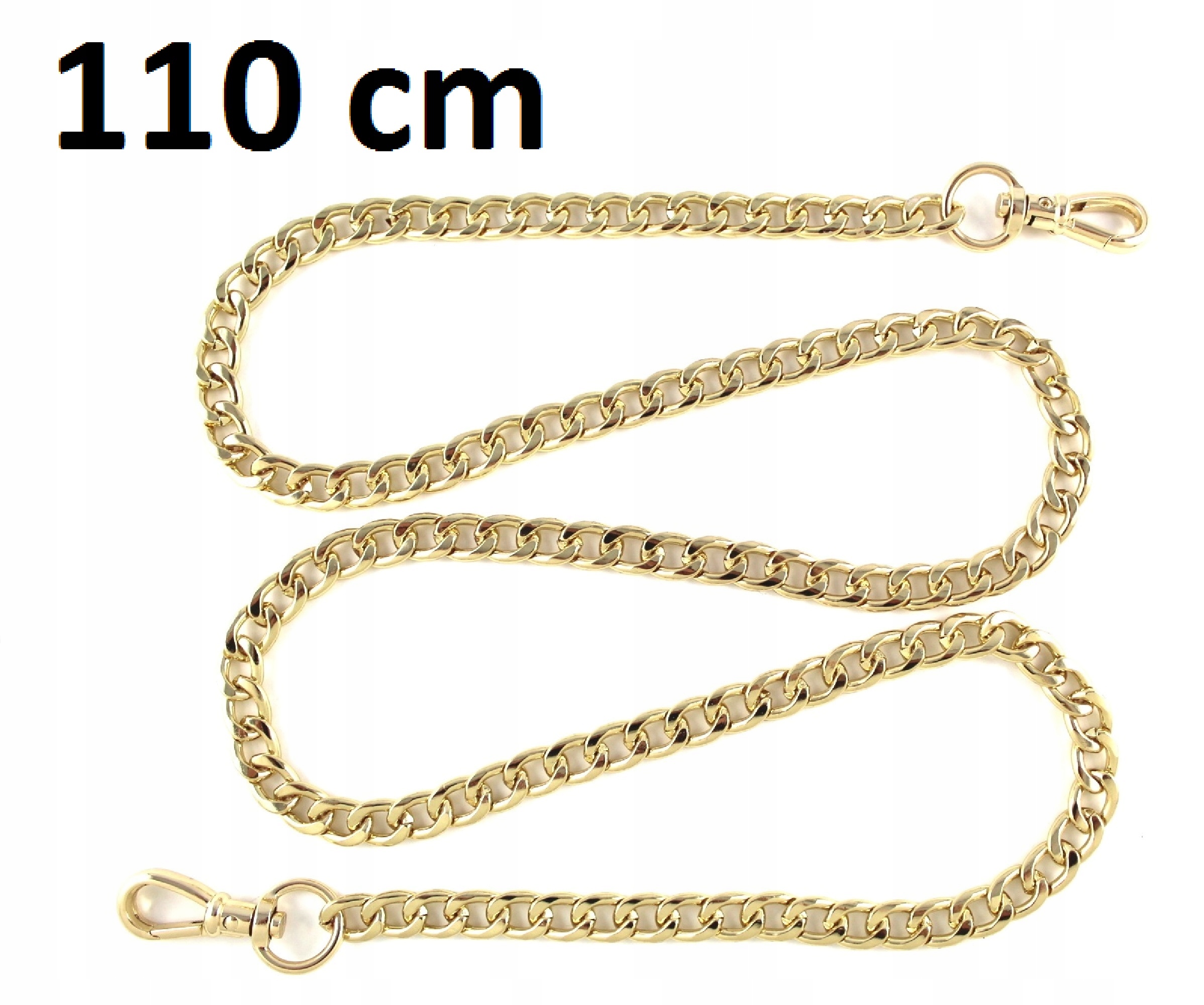 

Łańcuszek-pasek do torebki Złoty 110 cm