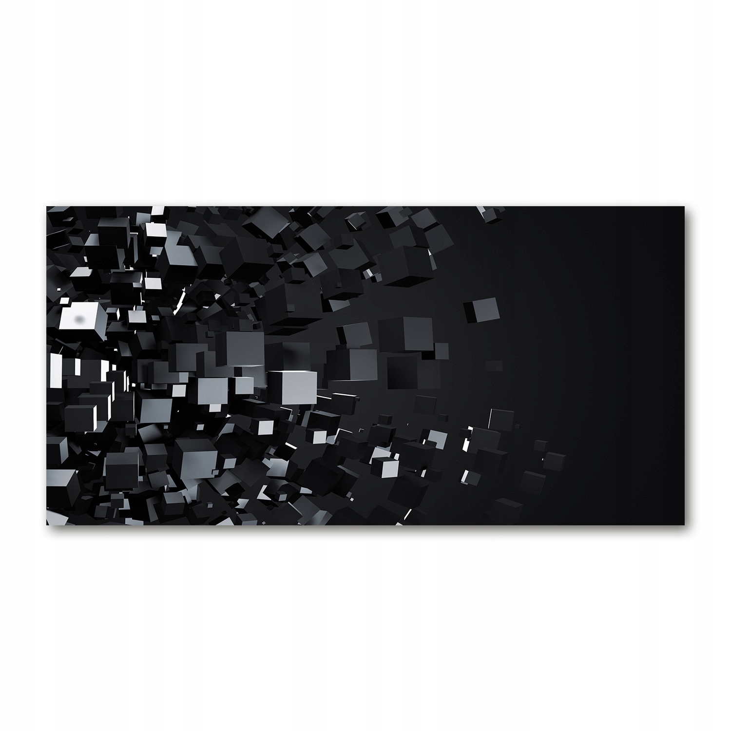 Kuchenny panel Abstrakcja 3D 140x70 cm + KLEJ