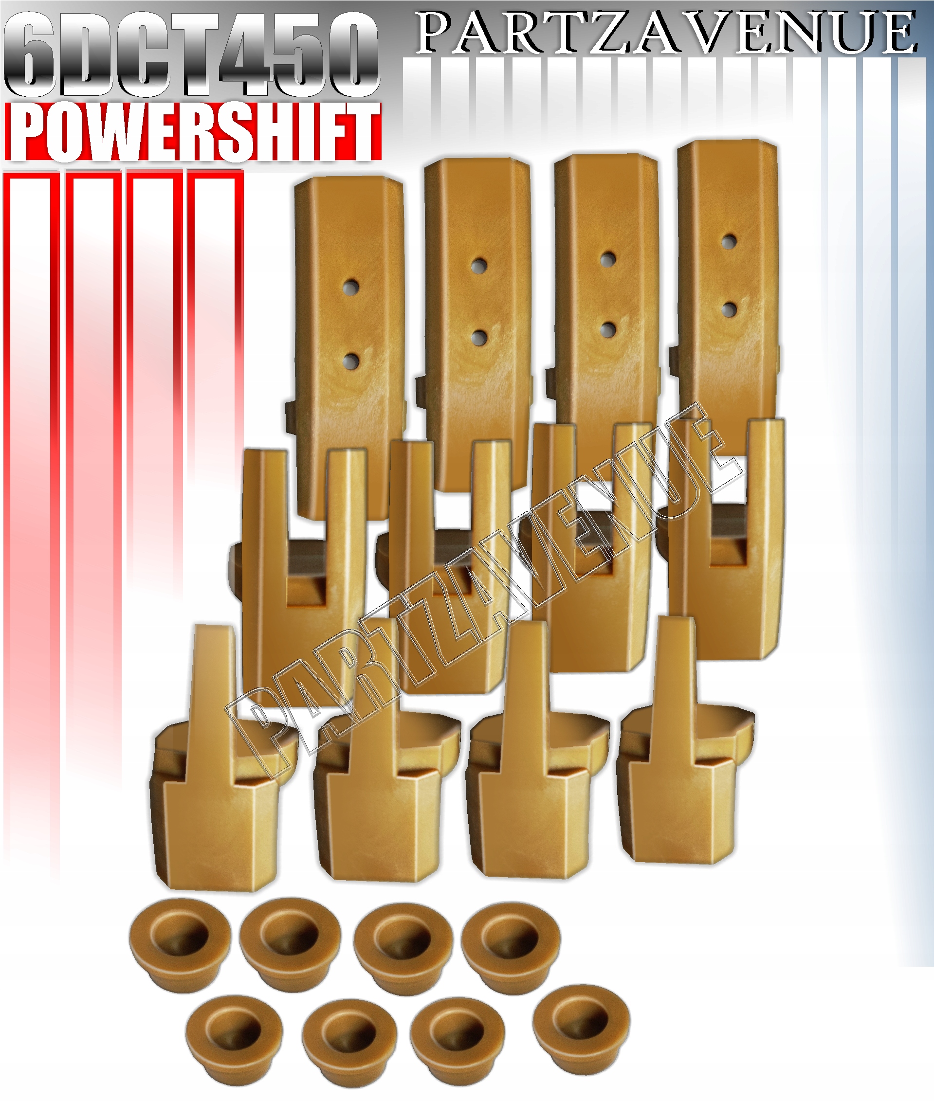 ZESTAW NAPRAWCZY PLASTIKÓW MPS6 6DCT450 POWERSHIFT