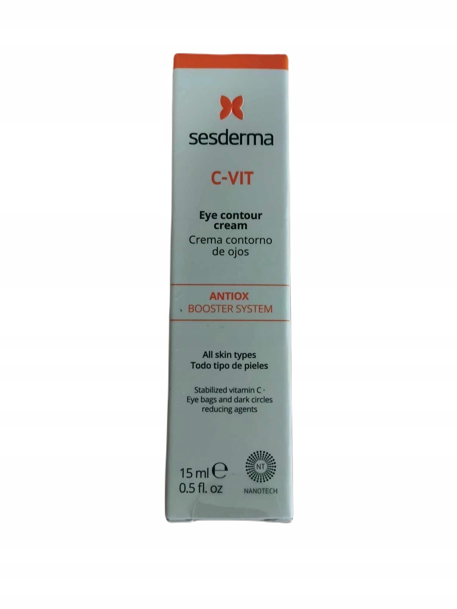 Sesderma C-Vit Eye Contour Cream - krem pod oczy z witaminą C 15 ml
