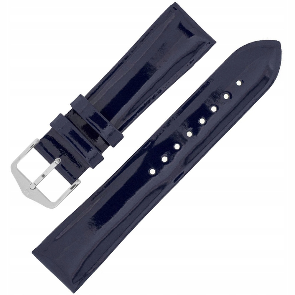 Pásek k hodinkám Hirsch 01536180-2-18 modrý 18 mm